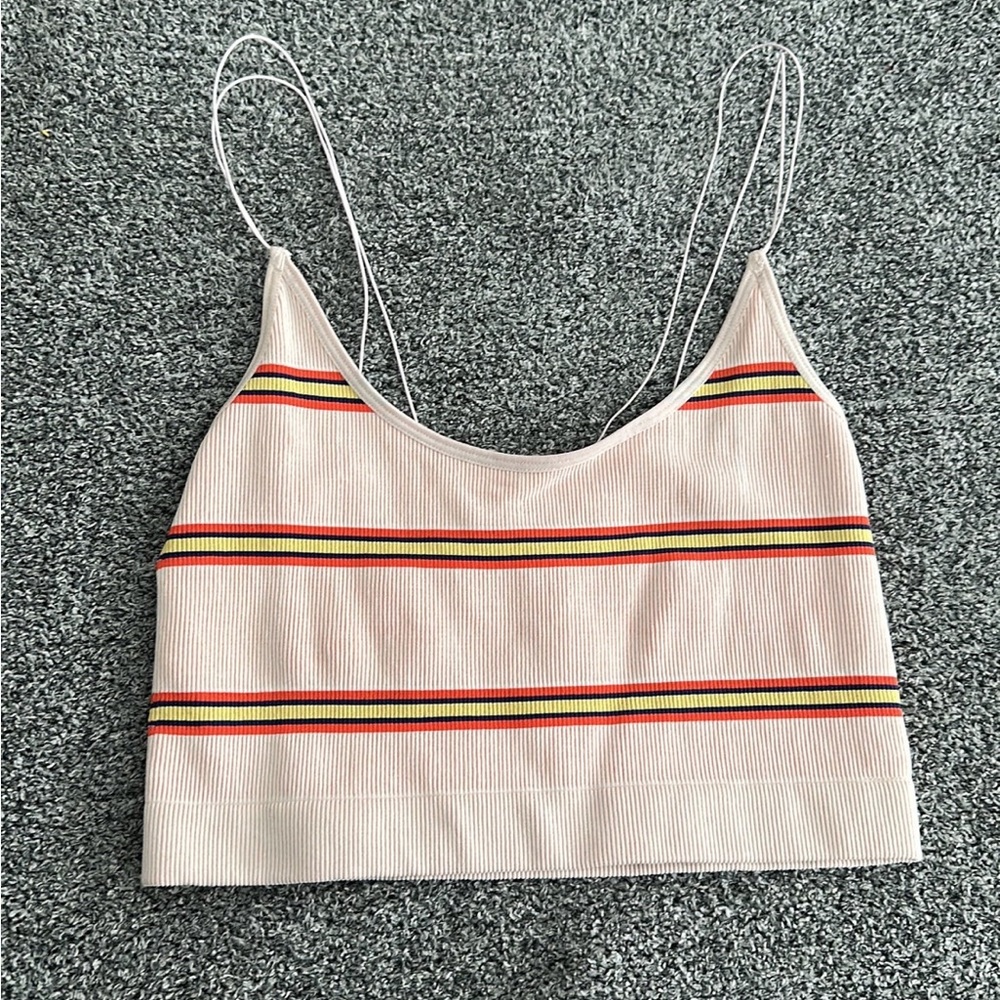 Urban Outfitters Striped Crop Top
